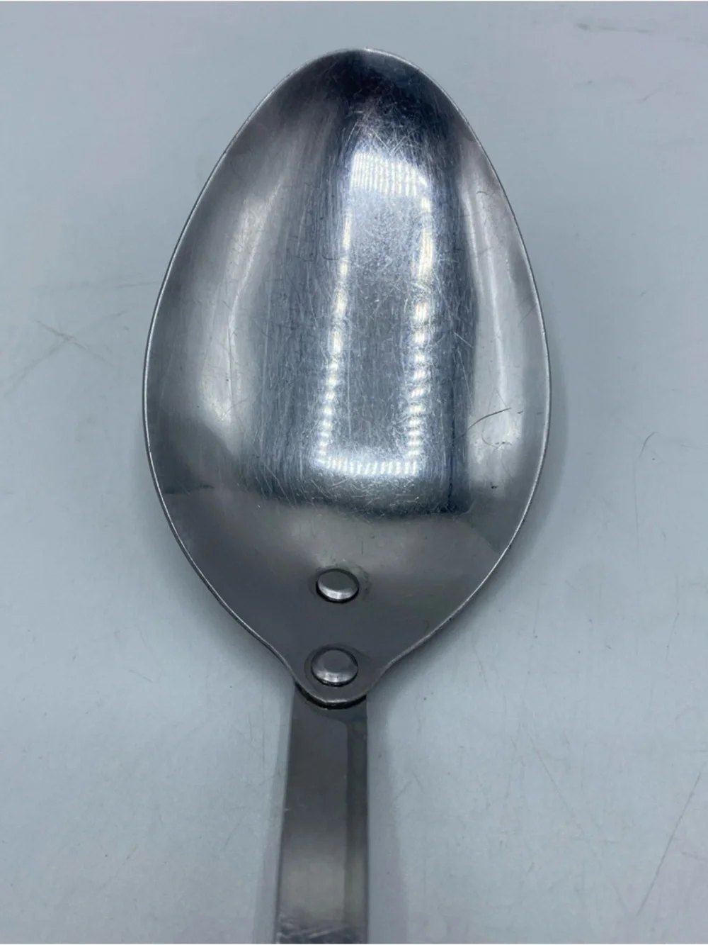 Sharp cutter Royal brand serving kitchen spoon Utensil Stainless Steel Vintage